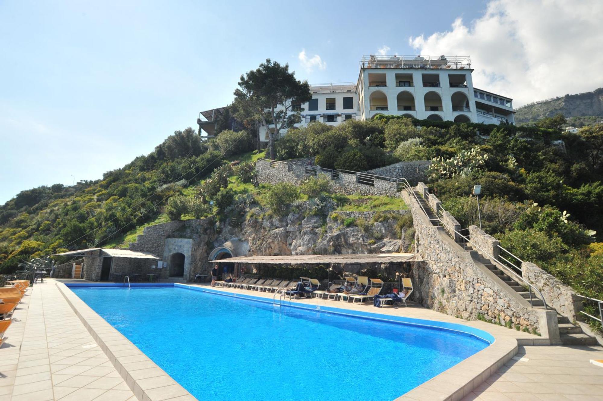 Hotel Belvedere Conca dei Marini Esterno foto