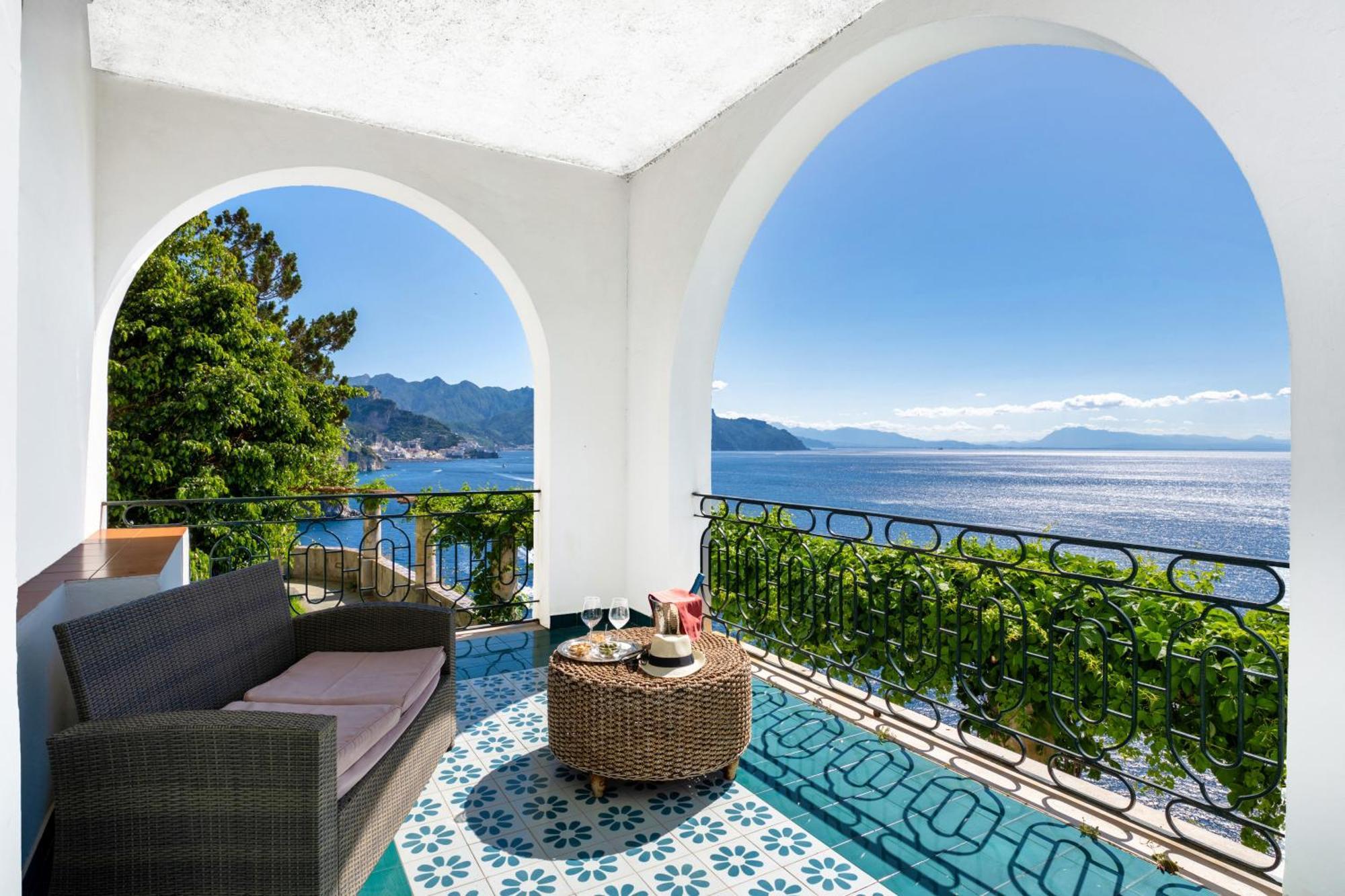 Hotel Belvedere Conca dei Marini Esterno foto