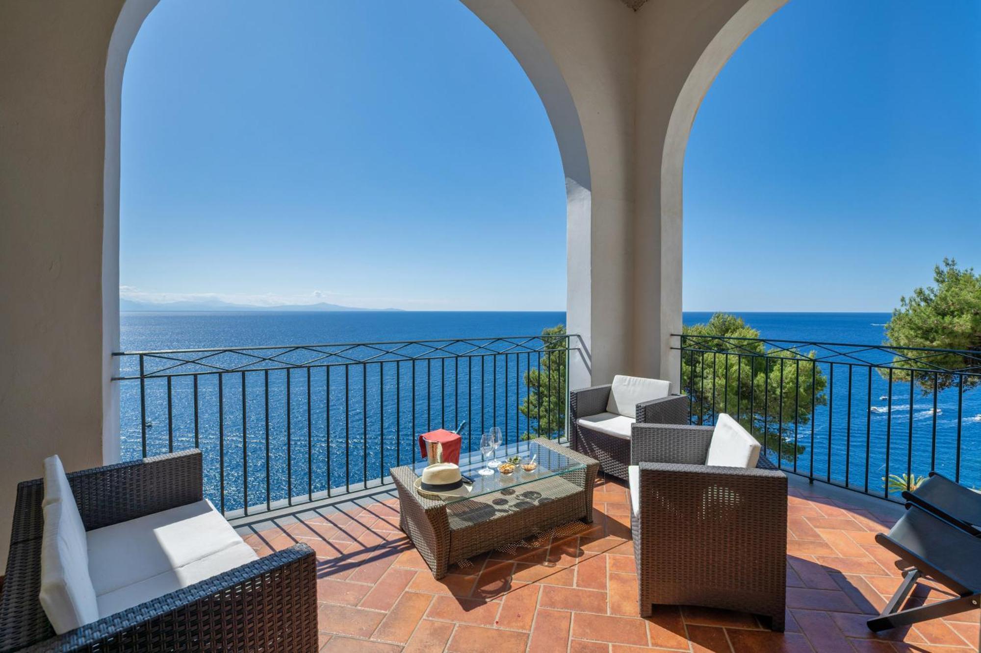 Hotel Belvedere Conca dei Marini Esterno foto