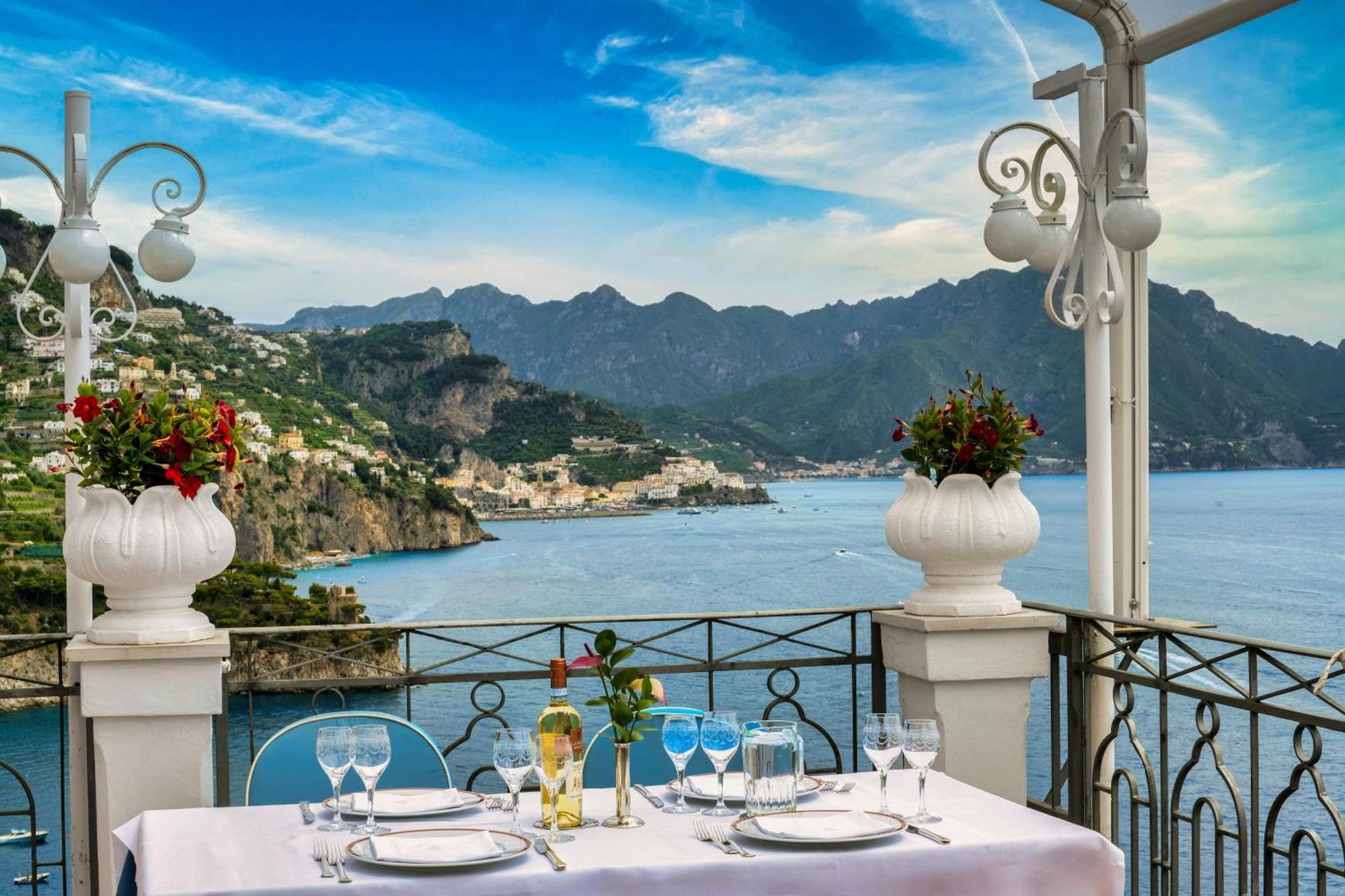 Hotel Belvedere Conca dei Marini Esterno foto