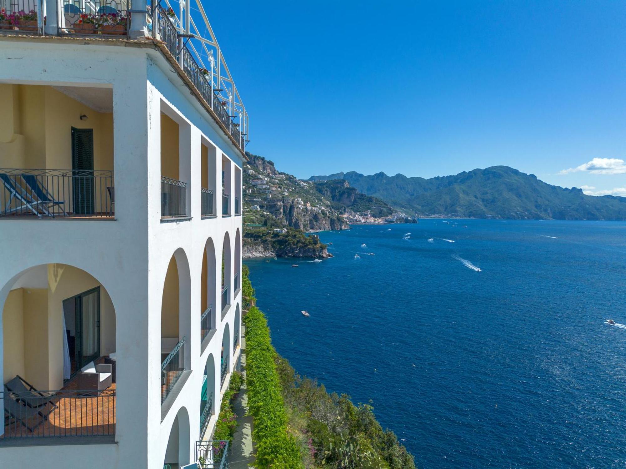 Hotel Belvedere Conca dei Marini Esterno foto