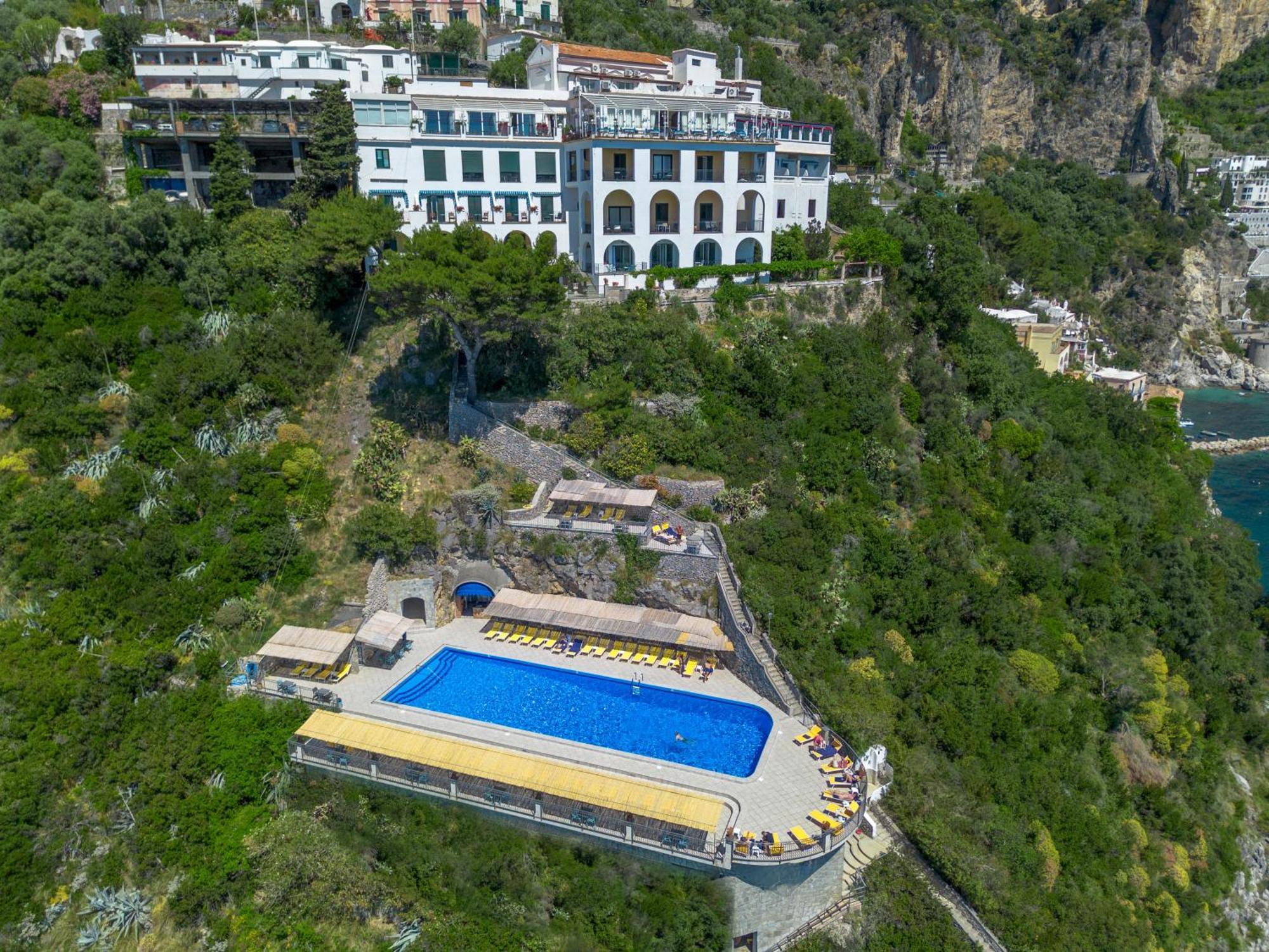 Hotel Belvedere Conca dei Marini Esterno foto