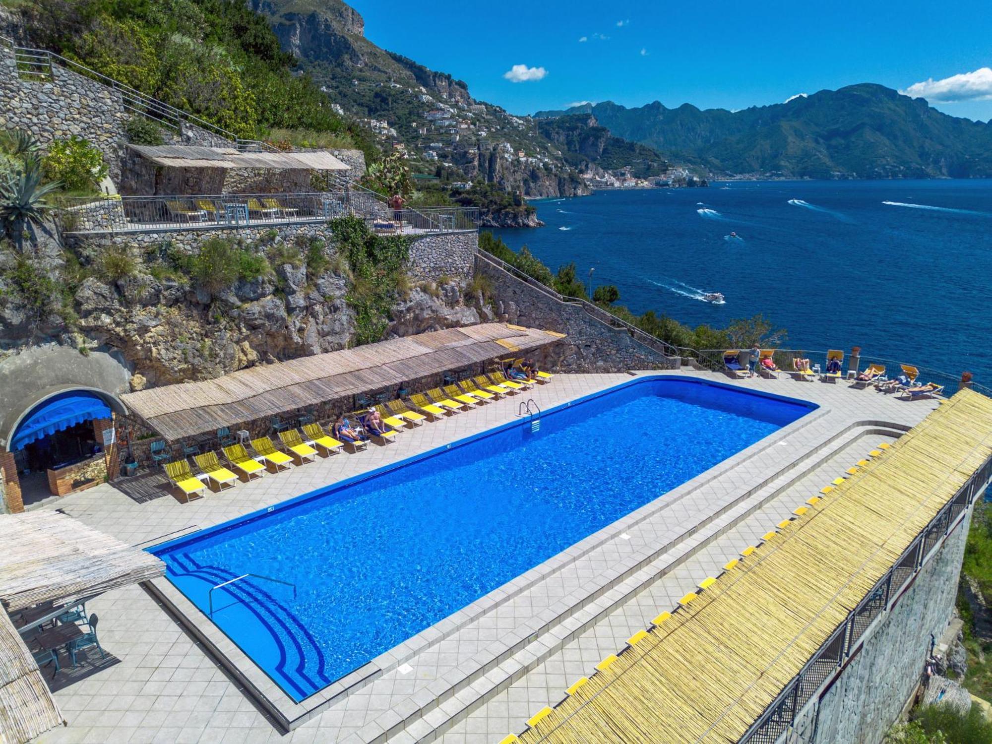 Hotel Belvedere Conca dei Marini Esterno foto