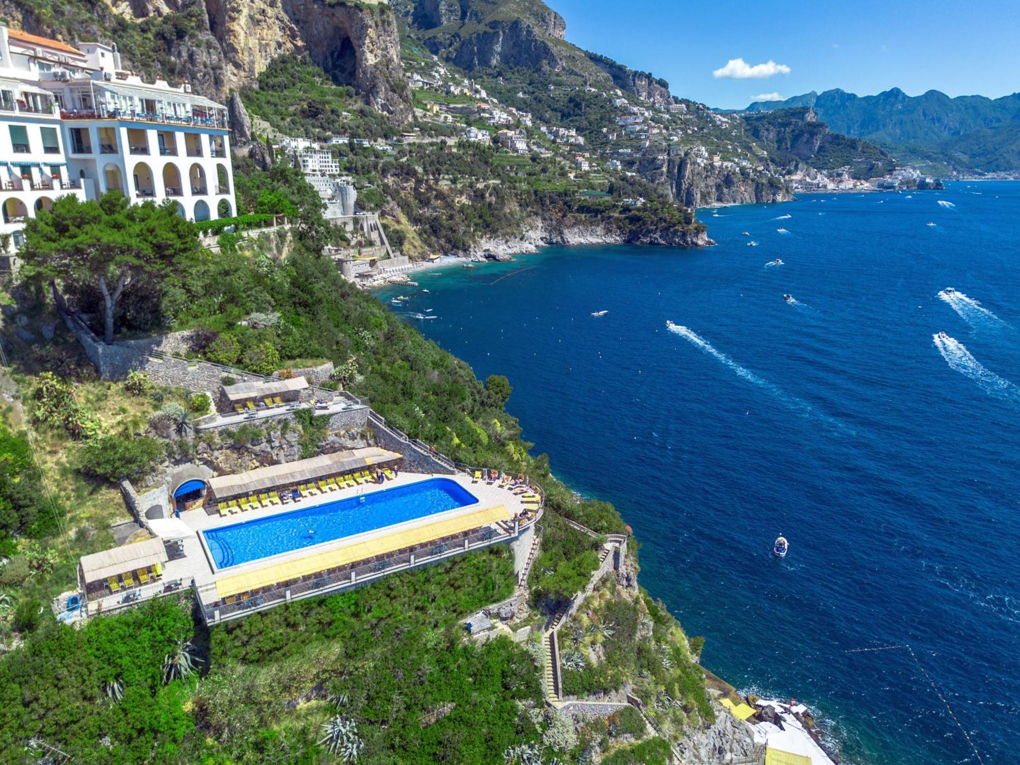 Hotel Belvedere Conca dei Marini Esterno foto