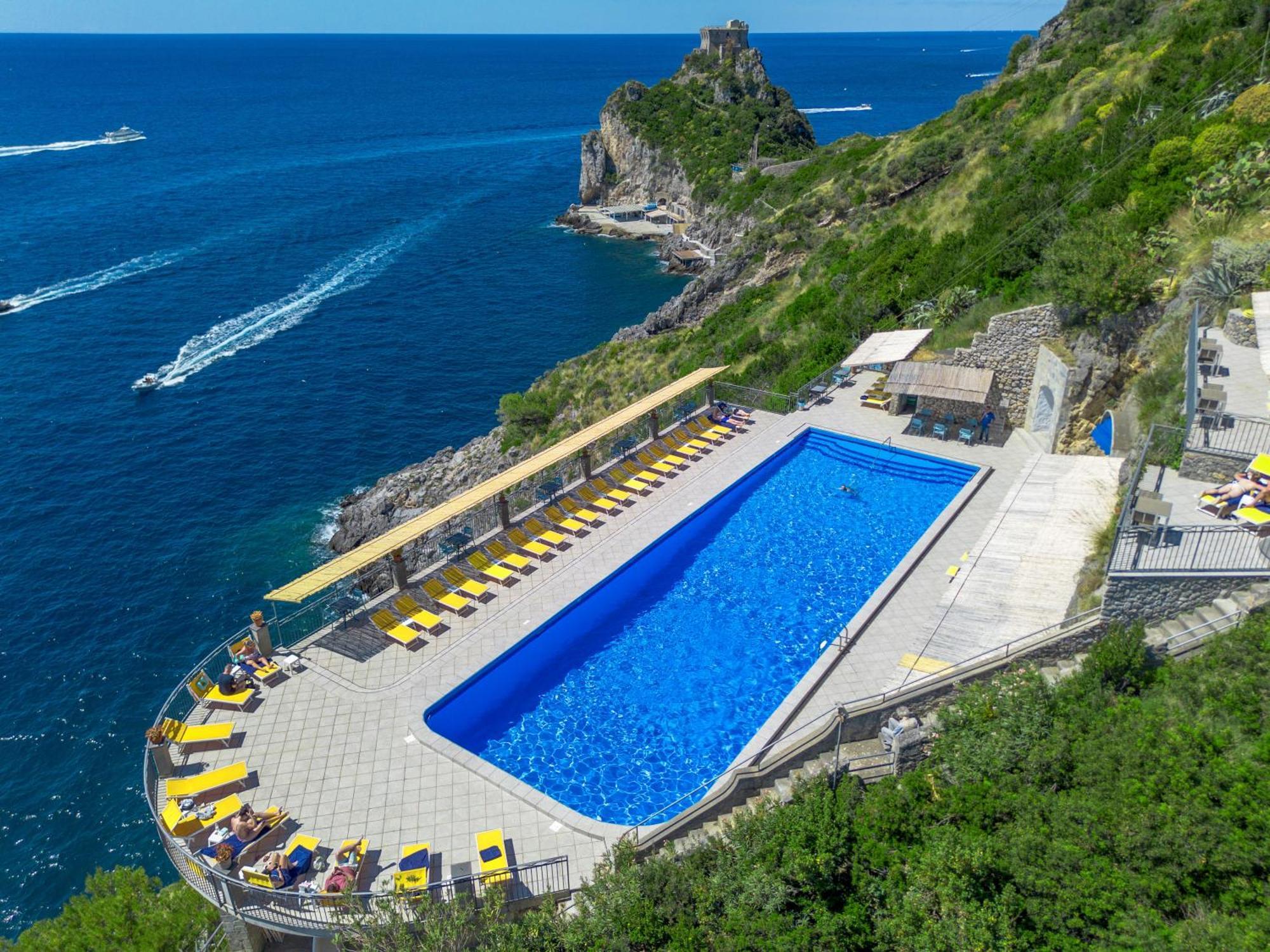 Hotel Belvedere Conca dei Marini Esterno foto